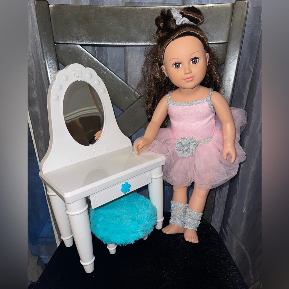 City toy my life 18inch ballerina doll